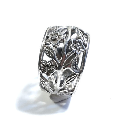 ANELLO fascia MILANA in argento 925 ANELLO artigianale | GIOIELLI ETNICI