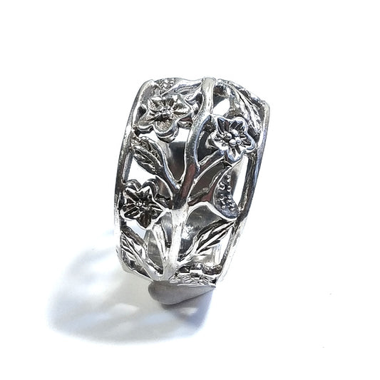ANELLO fascia MILANA in argento 925 ANELLO artigianale | GIOIELLI ETNICI