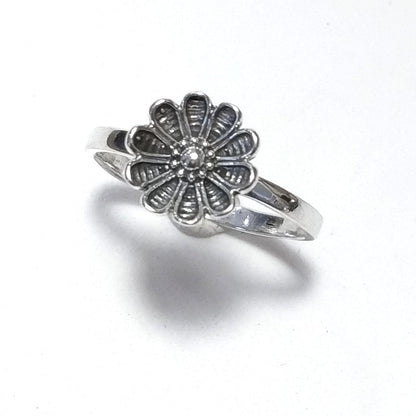 ANELLO artigianale in argento 925 Anello d'argento | FIORE
