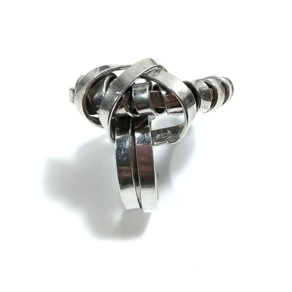 Anello in argento 925 ANELLO artigianale pezzo unico | GIOIELLI IN ARGENTO – immagine2