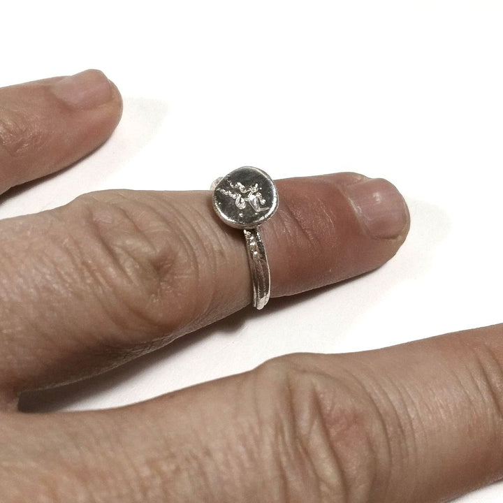 Anello in argento 925 ANELLO artigianale pezzo unico | ELBA à porter | GIOIELLI IN ARGENTO