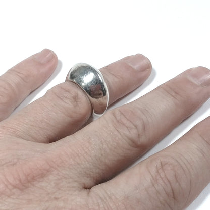 Anello fascia in argento 925 ANELLO artigianale | GIOIELLI IN ARGENTO – immagine2