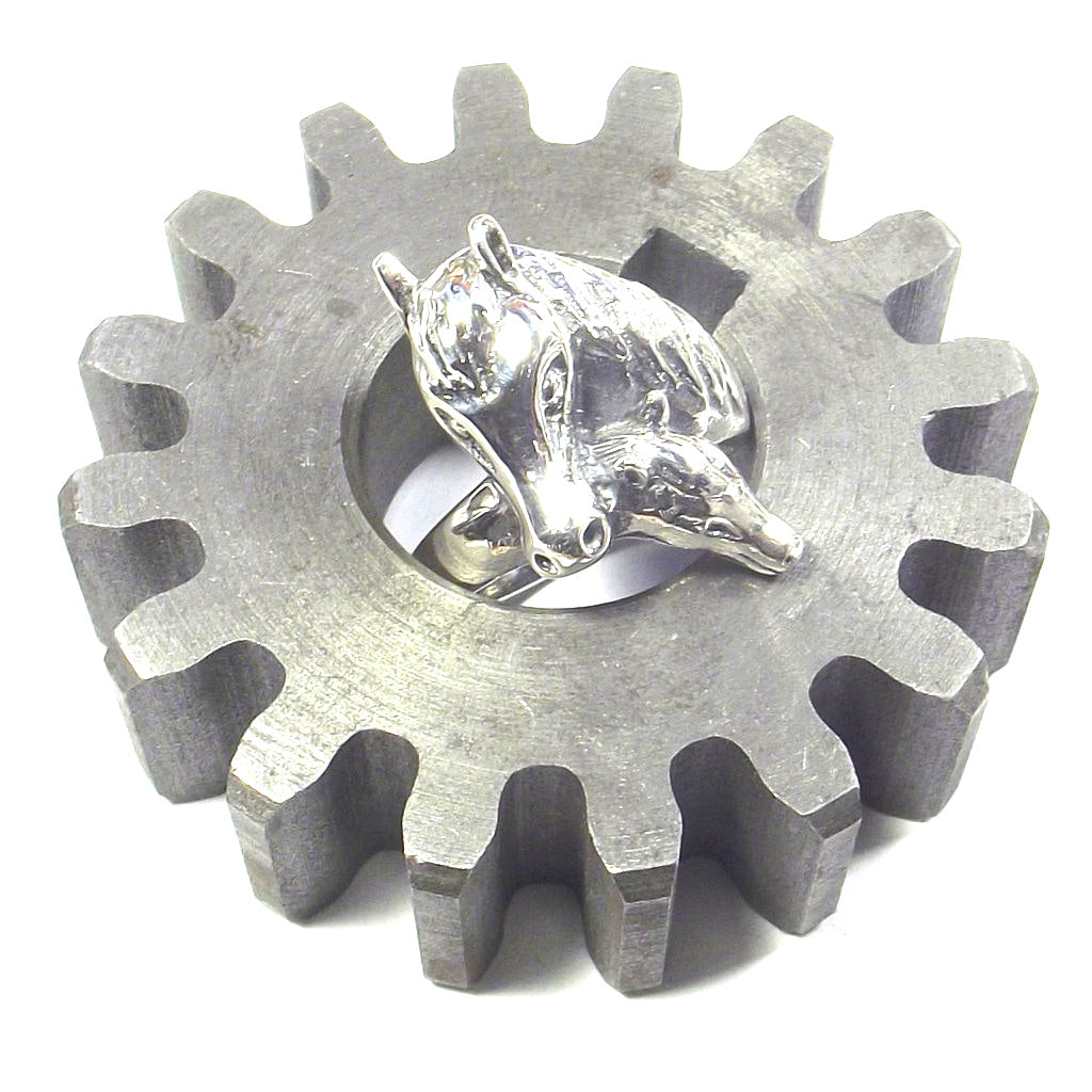 Anello Cavallo Puledro in argento 925