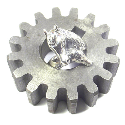 Anello Cavallo Puledro in argento 925