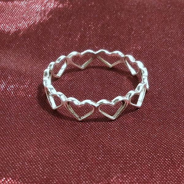 ANELLO MERADIL in argento 925 anello CUORE | gioielli argento | boholife
