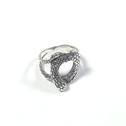 Anello in argento 925 serpenti - SWAMI