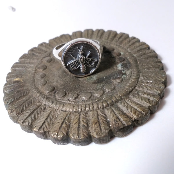 ANELLO da mignolo artigianale in argento 925 - APE