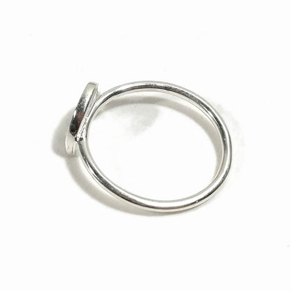 Anello sovrapponibile argento con pietra e ELEFANTE stilizzato – immagine3