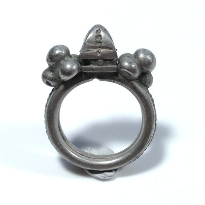 ANELLO artigianale in argento antico ANELLO ETNICO | GIOIELLI IN ARGENTO