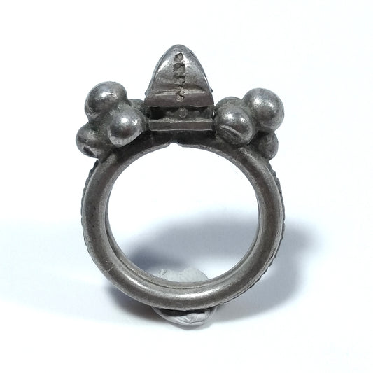 ANELLO artigianale in argento antico ANELLO ETNICO | GIOIELLI IN ARGENTO