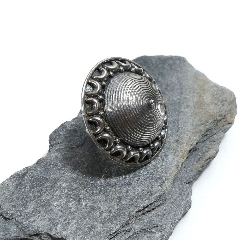 ANELLO ETNICO in argento 925 | Anello d'argento COCKTAIL | GIOIELLI ETNICI