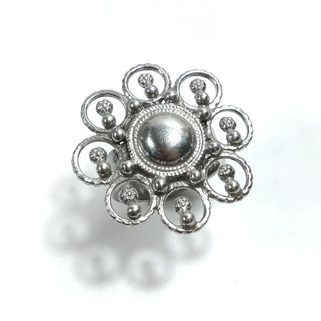 ANELLO ETNICO in argento 925 | Anello d'argento COCKTAIL | GIOIELLI ETNICI