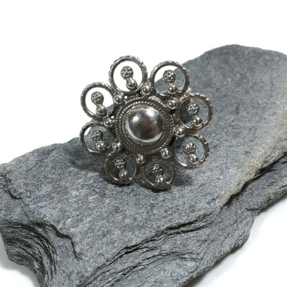 ANELLO ETNICO in argento 925 | Anello d'argento COCKTAIL | GIOIELLI ETNICI