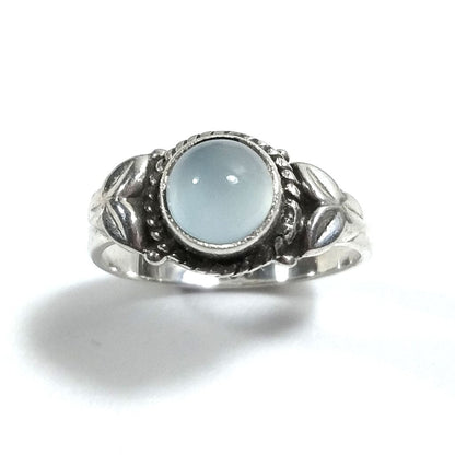 Anello con pietra in argento 925 con Topazio azzurro | GIOIELLI IN ARGENTO