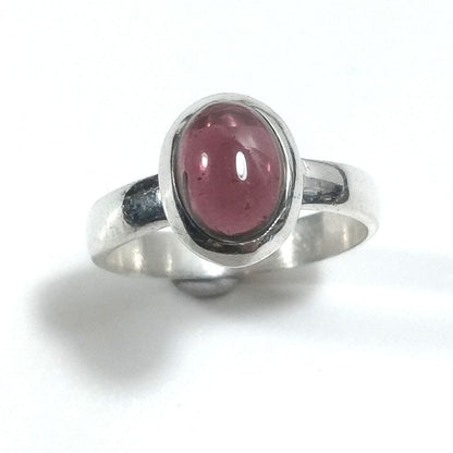 Anello fascia in argento 925 con pietra