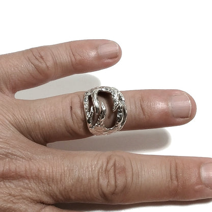 ANELLO Drago RAJANI in argento 925 ANELLO artigianale | GIOIELLI ETNICI