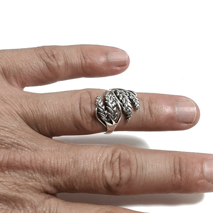 ANELLO fascia OVIYA in argento 925 ANELLO artigianale | GIOIELLI ETNICI