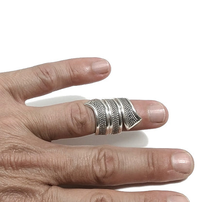 Anello ETNICO KEYA in argento 925 | GIOIELLI IN ARGENTO