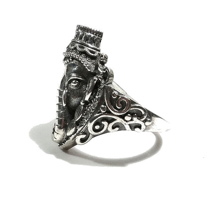 ANELLO elefante LARANYA in argento 925 ANELLO artigianale | GIOIELLI ETNICI