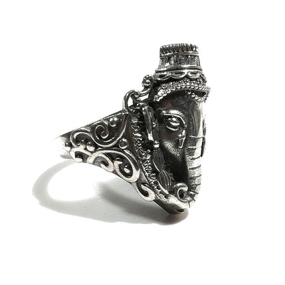 ANELLO elefante LARANYA in argento 925 ANELLO artigianale | GIOIELLI ETNICI