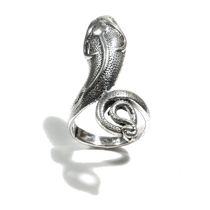 ANELLO SERPENTE KAMALA in argento 925 ANELLO artigianale | GIOIELLI ETNICI