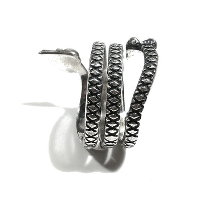 ANELLO SERPENTE KEEHRTI in argento 925 ANELLO artigianale | GIOIELLI ETNICI