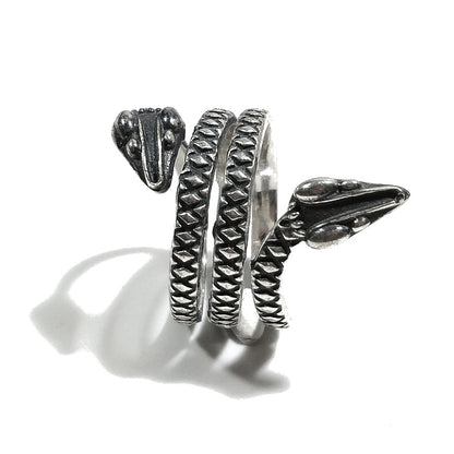ANELLO SERPENTE KEEHRTI in argento 925 ANELLO artigianale | GIOIELLI ETNICI