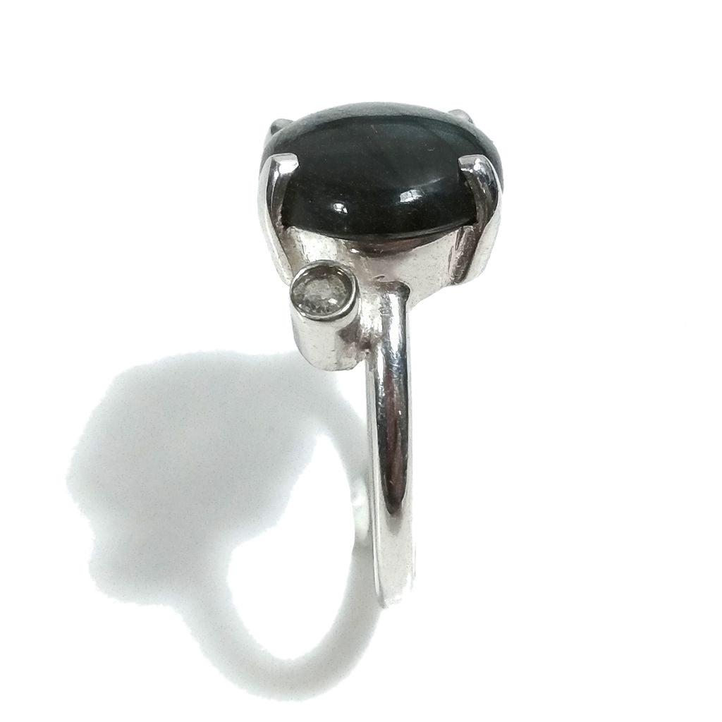 ANELLO artigianale in argento 925 con Labradorite | Gioielli in argento