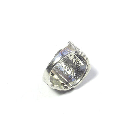 ANELLO GANESH quadrato in argento 925#materiale_argento-925