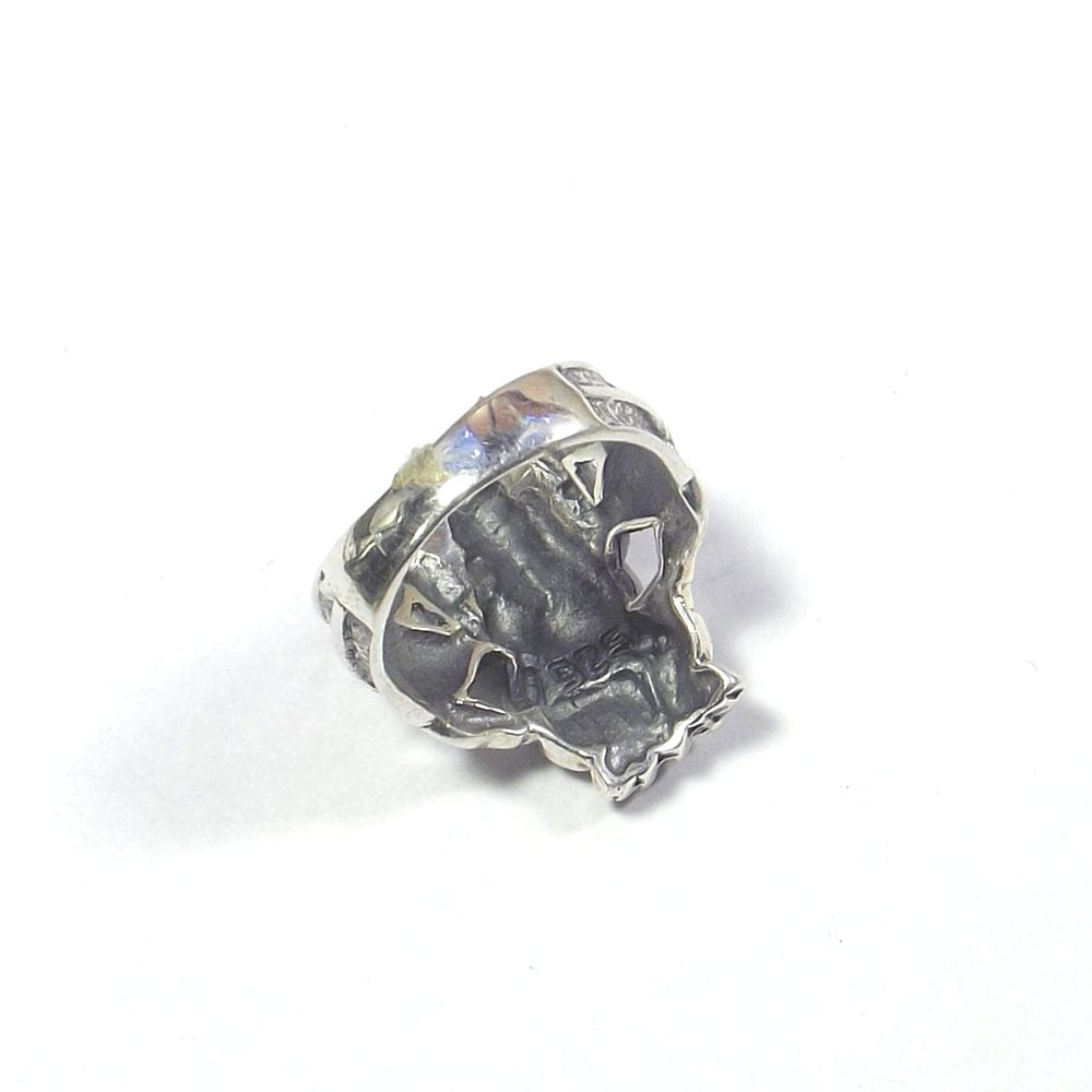 ANELLO GANESH danzante in argento 925 - GHORAWAL