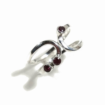 ANELLO minimal design in argento 925 con PIETRE | Gioielli contemporanei