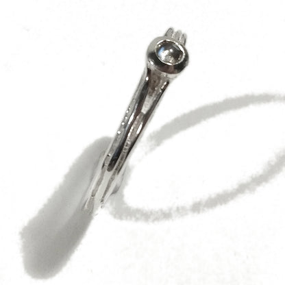 Anello artigianale in argento 925 con pietra | Artigianato artistico in argento 925