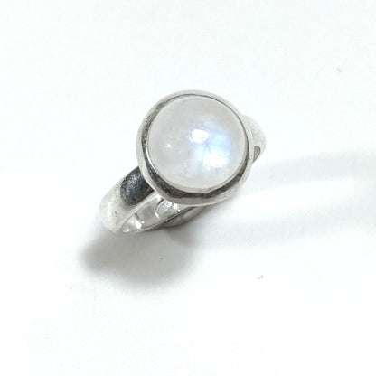 Anello fascia in argento 925 con pietra - BISLAI