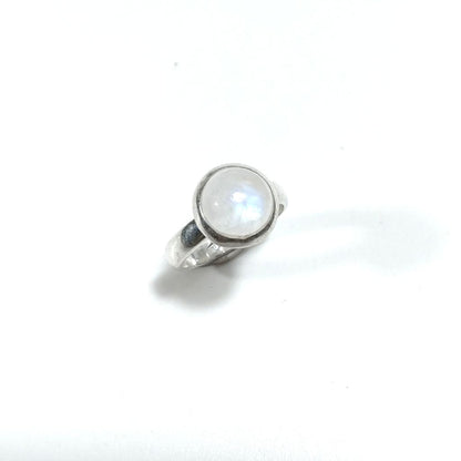 Anello fascia in argento 925 con pietra - BISLAI