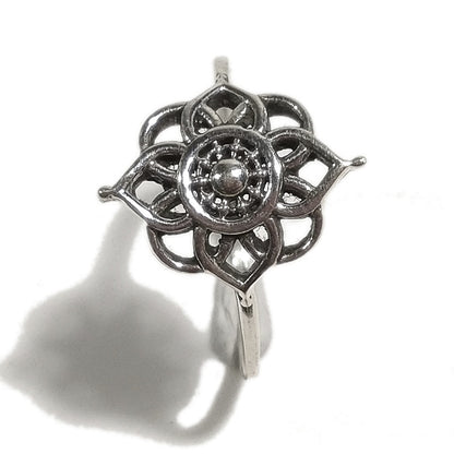 ANELLO MANDALA in argento 925 anello artigianale | gioielli argento | BOHO