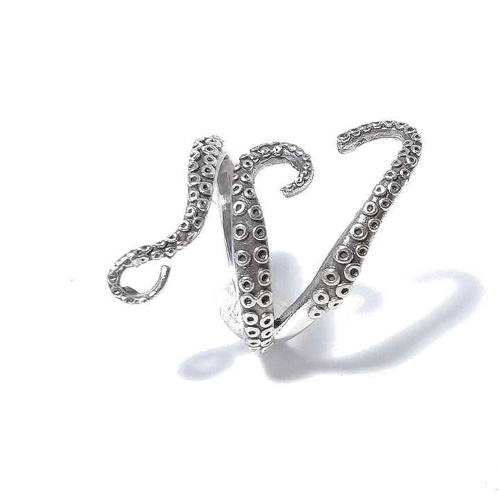 Anello POLPO | Anello in argento 925 con tentacoli | OCTOPUS