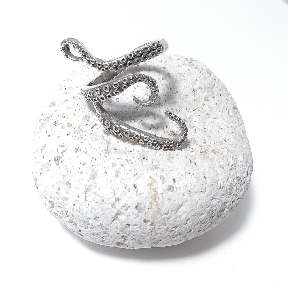 Anello POLPO | Anello in argento 925 con tentacoli | OCTOPUS