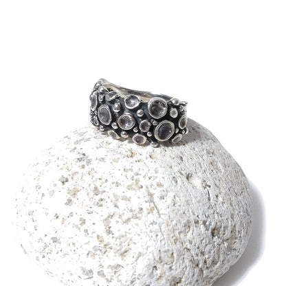 Anello POLPO | Anello in argento 925 con tentacoli | OCTOPUS | Anello fascia