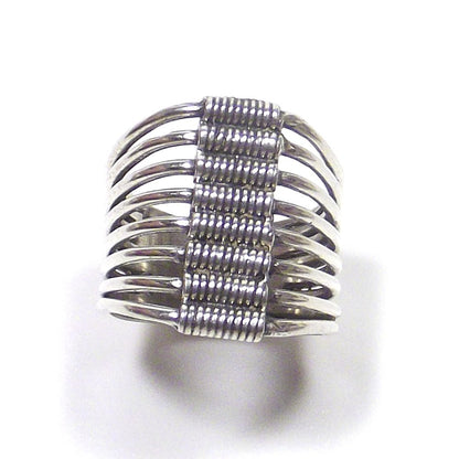 Anello in argento 925 brunito - Millefedi – immagine8