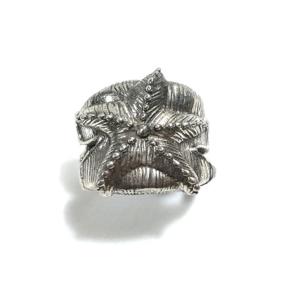 Anello in argento 925 brunito - STELLA MARINA