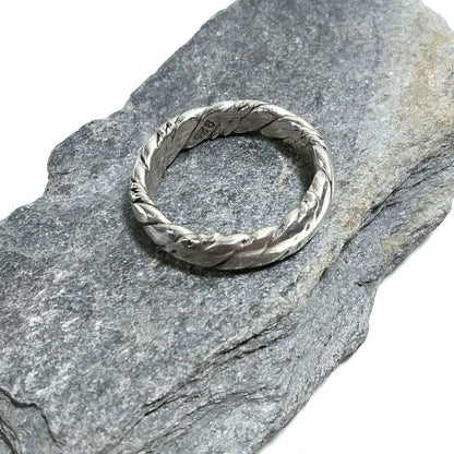 Fascia bombata uomo o donna artigianale | ANELLO FASCIA d'argento 925
