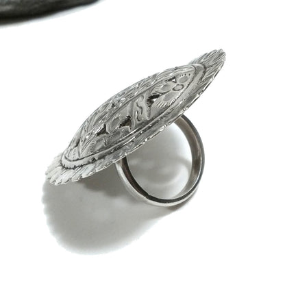 ANELLO ETNICO in argento 925 Anello d'argento OVALE | GIOIELLI ETNICI