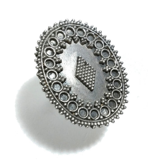 ANELLO ETNICO in argento 925 | Anello d'argento COCKTAIL | GIOIELLI ETNICI