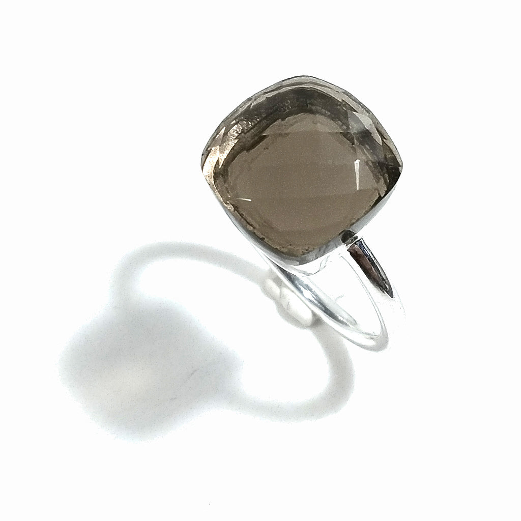 Anello con pietra in argento 925 - FREE