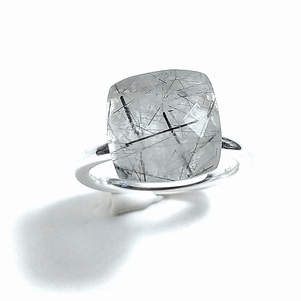 Anello con pietra in argento 925 FREE