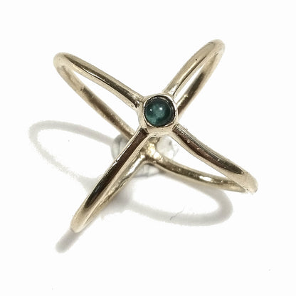 ANELLO Contemporaneo artigianale in ottone | Design | Gioielli in ottone – immagine6