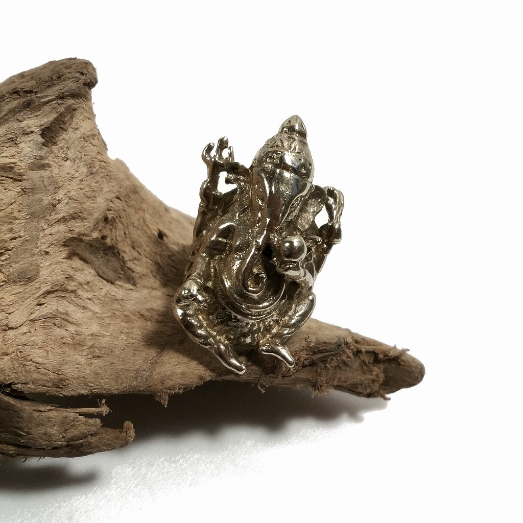ANELLO ETNICO in ottone con GANESH | GIOIELLI ETNICI | Boho