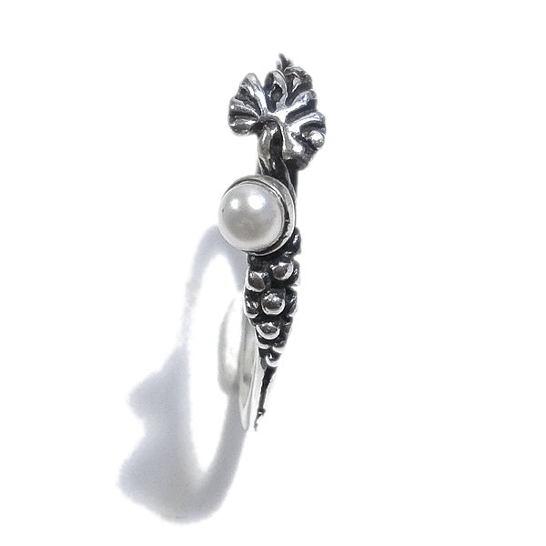 ANELLO FIORE DIVIT in argento 925 con Perla | Gioielli con fiori