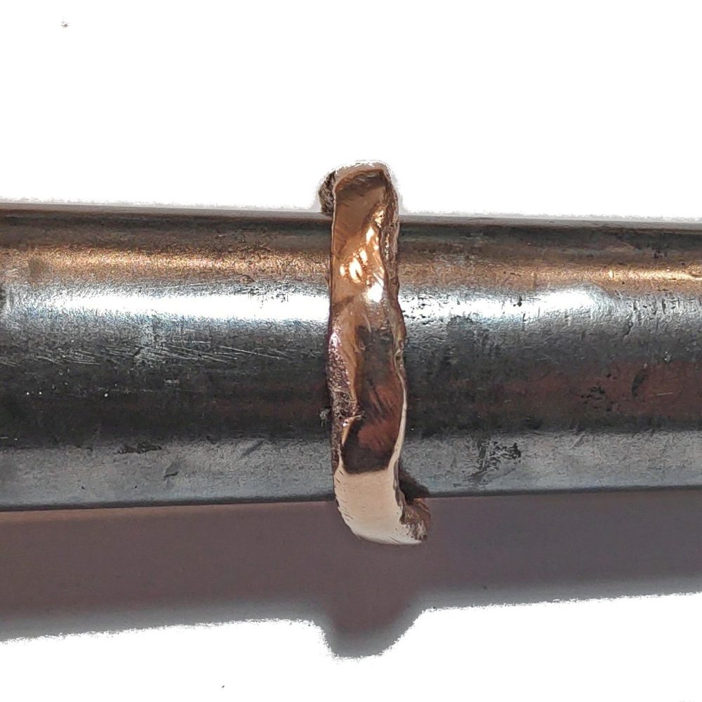 Anello in bronzo personalizzabile SOLOTE misura 25 - 26