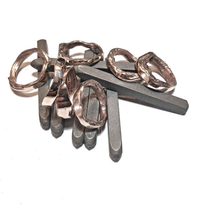 Anello con nome "SOLOTE" in bronzo da donna o uomo misura 30 - personalizzato